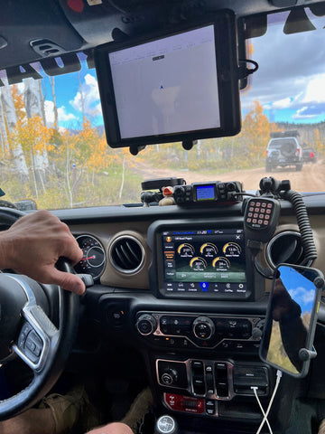 Rearview Mirror Delete for 2018 + Jeep Wrangler JL & Gladiator - CMM Offroad