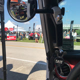 A-Pillar Single Side Mirror For 2024+ Jeep Wrangler JL & Gladiator - CMM Offroad