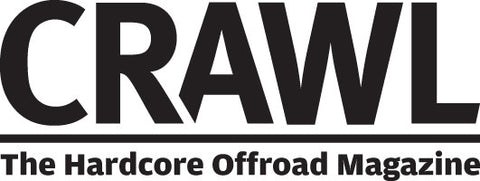 CRAWL 6x16 Inch Die-Cut Stickers